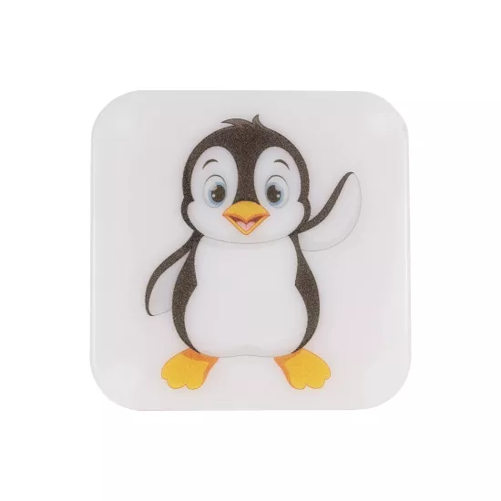 KIDDO 202-0004 Παιδικό Φωτιστικό Νυκτός LED 1W 95lm 120° AC220-240V IP20 Ψυχρό Λευκό 6000K - Μ5.5 x Π5.5 x Υ8cm - 2 Χρόνια Εγγύηση