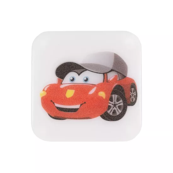 KIDDO 202-0006 Παιδικό Φωτιστικό Νυκτός LED 1W 95lm 120° AC220-240V IP20 Ψυχρό Λευκό 6000K -Μ5.5 x Π5.5 x Υ8cm - 2 Χρόνια Εγγύηση