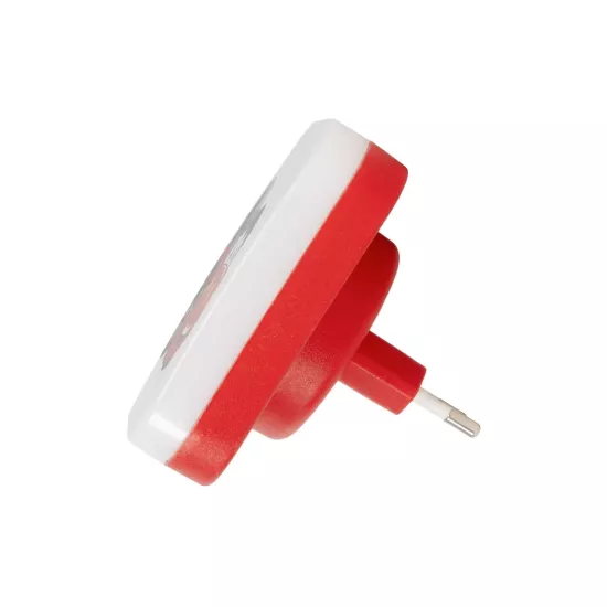 KIDDO 202-0006 Παιδικό Φωτιστικό Νυκτός LED 1W 95lm 120° AC220-240V IP20 Ψυχρό Λευκό 6000K -Μ5.5 x Π5.5 x Υ8cm - 2 Χρόνια Εγγύηση