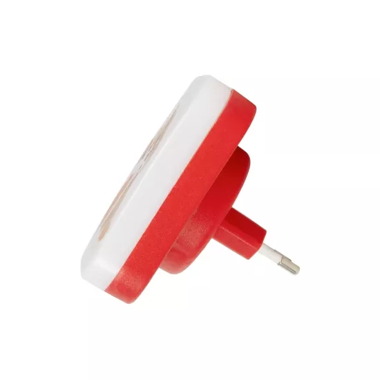 KIDDO 202-0008 Παιδικό Φωτιστικό Νυκτός LED 1W 95lm 120° AC220-240V IP20 Ψυχρό Λευκό 6000K - Μ5.5 x Π5.5 x Υ8cm - 2 Χρόνια Εγγύηση