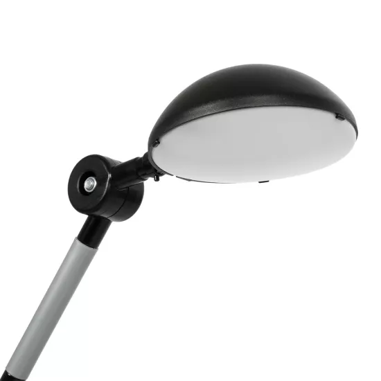 MICHEL 202-0061 Επιτραπέζιο Φωτιστικό Πορτατίφ LED 6W 540lm 120° AC220-240V IP20 Ψυχρό Λευκό 6000K Μαύρο Πλαστικό - Μ20 x Π14.5 x Υ33cm - 2 Χρόνια Εγγύηση