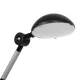 MICHEL 202-0061 Επιτραπέζιο Φωτιστικό Πορτατίφ LED 6W 540lm 120° AC220-240V IP20 Ψυχρό Λευκό 6000K Μαύρο Πλαστικό - Μ20 x Π14.5 x Υ33cm - 2 Χρόνια Εγγύηση