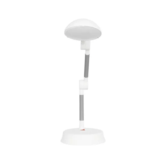 MICHEL 202-0062 Επιτραπέζιο Φωτιστικό Πορτατίφ LED 6W 540lm 120° AC220-240V IP20 Ψυχρό Λευκό 6000K Λευκό Πλαστικό - Μ20 x Π14.5 x Υ33cm - 2 Χρόνια Εγγύηση