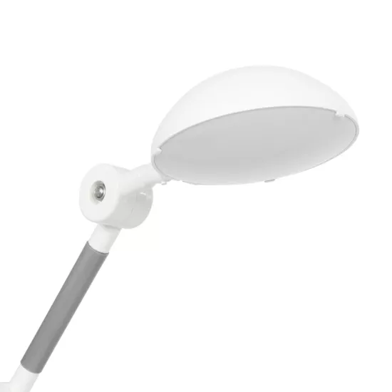 MICHEL 202-0062 Επιτραπέζιο Φωτιστικό Πορτατίφ LED 6W 540lm 120° AC220-240V IP20 Ψυχρό Λευκό 6000K Λευκό Πλαστικό - Μ20 x Π14.5 x Υ33cm - 2 Χρόνια Εγγύηση