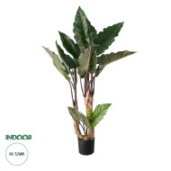 Artificial Garden RAINBOW TARO 20208 Τεχνητό Διακοσμητικό Φυτό Κολοκασία Υ160cm