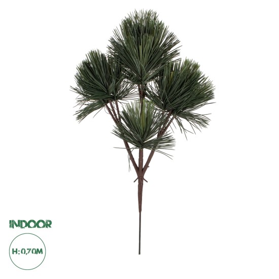 Artificial Garden PINUS MASSONIANA BRANCH 20219 Τεχνητό Διακοσμητικό Κλαδί Πεύκου Π50 x Υ70cm