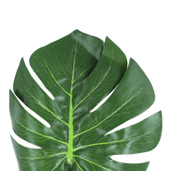 Artificial Garden MONSTERA LEAF 20222 - Τεχνητό Διακοσμητικό Φύλο Μονστέρας Π28 x Υ83cm