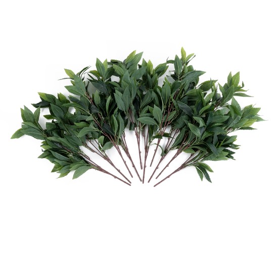 Artificial Garden LAURUS NOBILIS BRANCH 20225 10 x Τεχνητά Διακοσμητικά Κλαδία Δάφνης Π45 x Υ60cm