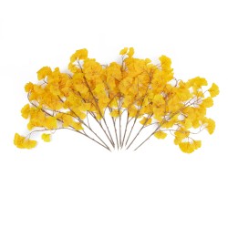 Artificial Garden GINKGO BRANCH 20229 10 x Τεχνητά Διακοσμητικά Κλαδία Γκίγκο Π50 x Υ65cm