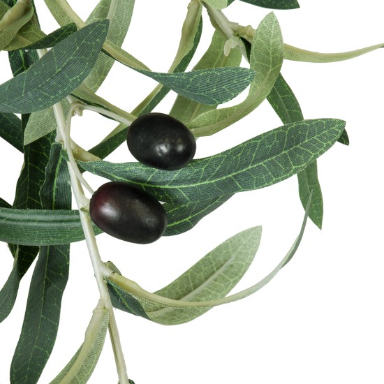 Artificial Garden OLIVE TREE BRANCH 20233 Τεχνητό Διακοσμητικό Κλαδί Ελιάς Π30 x Υ95cm