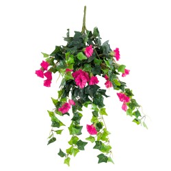Artificial Garden BOUGAINVILLEA HANGING BRANCH 20240 Τεχνητό Διακοσμητικό Κρεμαστό Φυτό Μπουκαμβίλια Υ60cm