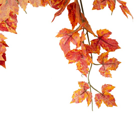 Artificial Garden MAPLE HANGING BRANCH 20243 Τεχνητό Διακοσμητικό Κρεμαστό Φυτό Σφένδαμος Υ80cm