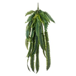 Artificial Garden FERN HANGING BRANCH 20247 Τεχνητό Διακοσμητικό Κρεμαστό Φυτό Φτέρη Υ120cm