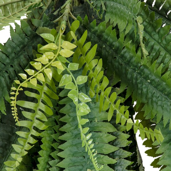 Artificial Garden FERN HANGING BRANCH 20247 Τεχνητό Διακοσμητικό Κρεμαστό Φυτό Φτέρη Υ120cm