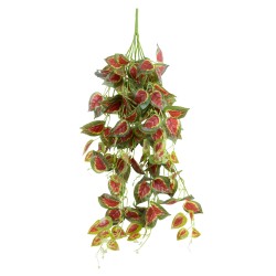 Artificial Garden COLEUS HANGING BRANCH 20255 Τεχνητό Διακοσμητικό Κρεμαστό Φυτό Κολέος Υ90cm