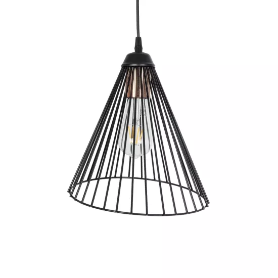 ARCWIRE 203-0015 Μοντέρνο Κρεμαστό Φωτιστικό Πλέγμα Μονόφωτο 1 x E27 IP20 Μαύρο & Ροζ Χρυσό Μέταλλο - Μ25 x Π25 x Υ30cm ARCWIRE 203-0015 Μοντέρνο Κρεμαστό Φωτιστικό Πλέγμα Μονόφωτο 1 x E27 IP20 Μαύρο & Ροζ Χρυσό Μέταλλο - Μ25 x Π25 x Υ30cm