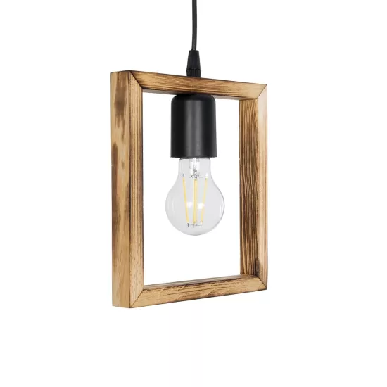 EDISON 203-0020 Vintage Κρεμαστό Φωτιστικό Ανάρτηση Μονόφωτο 1 x E27 IP20 Μπεζ Ξύλο - Μ19 x Π5 x Υ22cm EDISON 203-0020 Vintage Κρεμαστό Φωτιστικό Ανάρτηση Μονόφωτο 1 x E27 IP20 Μπεζ Ξύλο - Μ19 x Π5 x Υ22cm