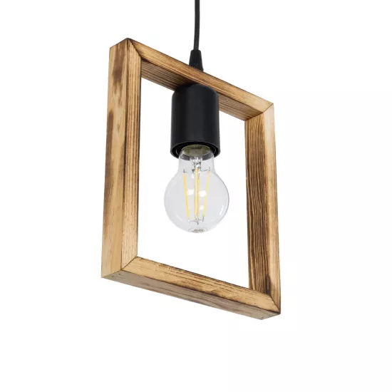 EDISON 203-0020 Vintage Κρεμαστό Φωτιστικό Ανάρτηση Μονόφωτο 1 x E27 IP20 Μπεζ Ξύλο - Μ19 x Π5 x Υ22cm EDISON 203-0020 Vintage Κρεμαστό Φωτιστικό Ανάρτηση Μονόφωτο 1 x E27 IP20 Μπεζ Ξύλο - Μ19 x Π5 x Υ22cm