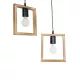 EDISON 203-0021 Vintage Κρεμαστό Φωτιστικό Ανάρτηση Δίφωτο 2 x E27 IP20 Μπεζ Ξύλο - Μ40 x Π20 x Υ45cm EDISON 203-0021 Vintage Κρεμαστό Φωτιστικό Ανάρτηση Δίφωτο 2 x E27 IP20 Μπεζ Ξύλο - Μ40 x Π20 x Υ45cm