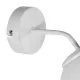 DALPH 203-0035 Vintage Φωτιστικό Τοίχου - Απλίκα με Ντουί 1 x E27 AC 220-240V IP20 - Λευκό - M15 x Π25 x Υ22cm