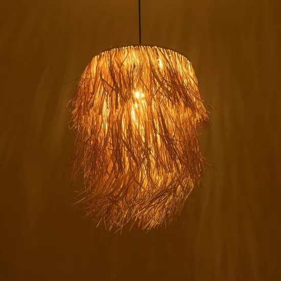 WEG 203-0036 Boho Κρεμαστό Φωτιστικό Καπέλο Μονόφωτο 1 x E27 IP20 Μπέζ Raffia - M45 x Π45 x Υ53cm WEG 203-0036 Boho Κρεμαστό Φωτιστικό Καπέλο Μονόφωτο 1 x E27 IP20 Μπέζ Raffia - M45 x Π45 x Υ53cm