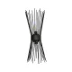 HORN 203-0043 Vintage Επιτοίχιο Φωτιστικό Απλίκα Δίφωτο 2 x E14 IP20 Μαύρο Μέταλλο - Μ14 x Π17 x Υ44.5cm HORN 203-0043 Vintage Επιτοίχιο Φωτιστικό Απλίκα Δίφωτο 2 x E14 IP20 Μαύρο Μέταλλο - Μ14 x Π17 x Υ44.5cm