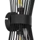 HORN 203-0043 Vintage Επιτοίχιο Φωτιστικό Απλίκα Δίφωτο 2 x E14 IP20 Μαύρο Μέταλλο - Μ14 x Π17 x Υ44.5cm HORN 203-0043 Vintage Επιτοίχιο Φωτιστικό Απλίκα Δίφωτο 2 x E14 IP20 Μαύρο Μέταλλο - Μ14 x Π17 x Υ44.5cm