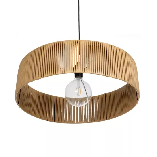 KYCLOS 203-0044 Boho Κρεμαστό Φωτιστικό Καπέλο Μονόφωτο 1 x E27 IP20 Μπέζ Rattan - M55 x Π55 x Υ20cm KYCLOS 203-0044 Boho Κρεμαστό Φωτιστικό Καπέλο Μονόφωτο 1 x E27 IP20 Μπέζ Rattan - M55 x Π55 x Υ20cm