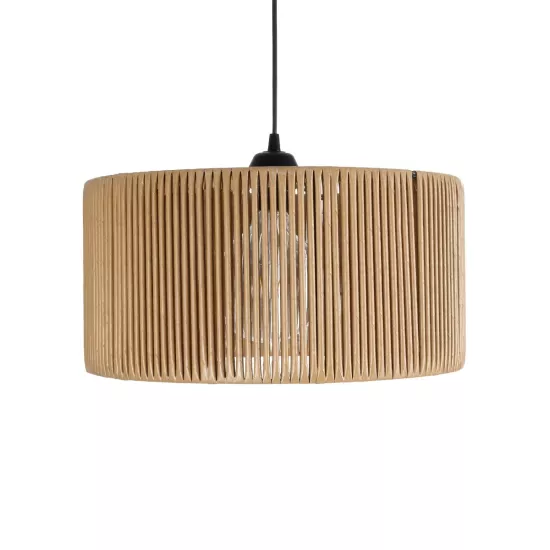 KYCLOS 203-0049 Boho Κρεμαστό Φωτιστικό Καπέλο Μονόφωτο 1 x E27 IP20 Μπεζ Rattan - M40 x Π40 x Υ25.5cm KYCLOS 203-0049 Boho Κρεμαστό Φωτιστικό Καπέλο Μονόφωτο 1 x E27 IP20 Μπεζ Rattan - M40 x Π40 x Υ25.5cm