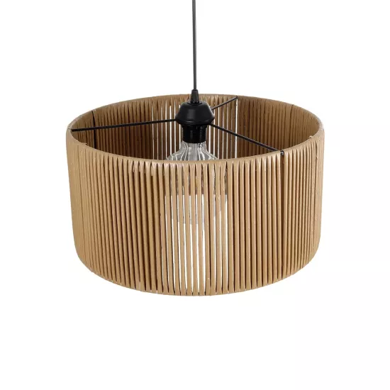 KYCLOS 203-0049 Boho Κρεμαστό Φωτιστικό Καπέλο Μονόφωτο 1 x E27 IP20 Μπεζ Rattan - M40 x Π40 x Υ25.5cm KYCLOS 203-0049 Boho Κρεμαστό Φωτιστικό Καπέλο Μονόφωτο 1 x E27 IP20 Μπεζ Rattan - M40 x Π40 x Υ25.5cm