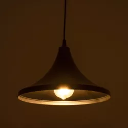 BELFRY 203-0079 Μοντέρνο Κρεμαστό Φωτιστικό Οροφής με Ντουί 1 x E27 AC 220-240V IP20 - Λεύκο - Μ29.5 x Π29.5 x Υ21cm