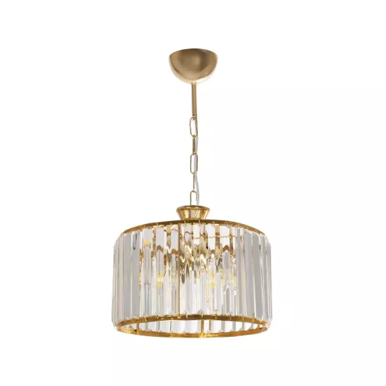 GLAMOROUS 203-0094 Κλασικό Κρεμαστό Φωτιστικό Κρύσταλλα Τρίφωτο 3 x E27 IP20 Χρυσό Μεταλλό με Διάφανο Κρύσταλλο - Μ28 x Π28 x Υ21.5cm GLAMOROUS 203-0094 Κλασικό Κρεμαστό Φωτιστικό Κρύσταλλα Τρίφωτο 3 x E27 IP20 Χρυσό Μεταλλό με Διάφανο Κρύσταλλο - Μ28 x Π28 x Υ21.5cm