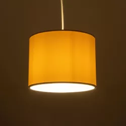 BLAZE 203-0106 Μοντέρνο Κρεμαστό Φωτιστικό Οροφής με Ντουί 1 x E27 AC 220-240V IP20 - Μπεζ - Μ22 x Π22 x Υ20cm