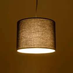 BLAZE 203-0109 Μοντέρνο Κρεμαστό Φωτιστικό Οροφής με Ντουί 1 x E27 AC 220-240V IP20 - Μαύρο - Μ22 x Π22 x Υ20cm