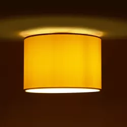 CILIO 203-0149 Μοντέρνο Φωτιστικό Οροφής με Ντουί 1 x E27 AC 220-240V IP20 - Λευκό - Μ30 x Π30 x Υ22cm