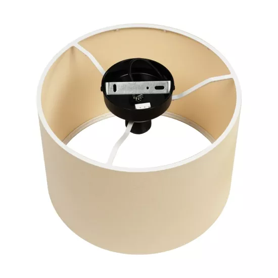 CILIO 203-0149 Μοντέρνο Φωτιστικό Οροφής με Ντουί 1 x E27 AC 220-240V IP20 - Λευκό - Μ30 x Π30 x Υ22cm