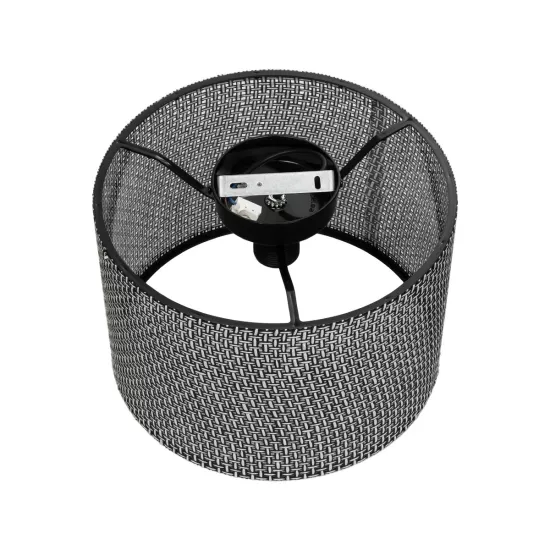 CILIO 203-0152 Μοντέρνο Φωτιστικό Οροφής με Ντουί 1 x E27 AC 220-240V IP20 - Μαύρο - Μ30 x Π30 x Υ22cm