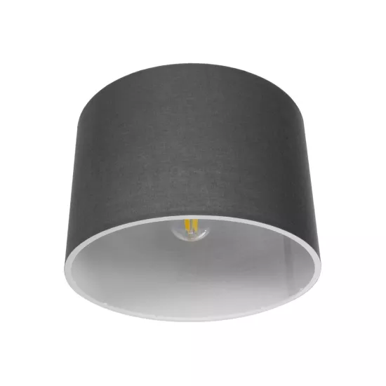 CILIO 203-0153 Μοντέρνο Φωτιστικό Οροφής με Ντουί 1 x E27 AC 220-240V IP20 - Γκρι - Μ30 x Π30 x Υ22cm