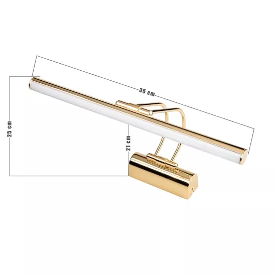 REFINE 203-0185 Φωτιστικό Τοίχου - Απλίκα LED 7W 640lm 120° AC 220-240V IP44 Θερμό Λευκό 2700K Χρυσό - Μ35 x Π25 x Υ9cm - 2 Xρόνια Εγγύηση REFINE 203-0185 Φωτιστικό Τοίχου - Απλίκα LED 7W 640lm 120° AC 220-240V IP44 Θερμό Λευκό 2700K Χρυσό - Μ35 x Π25 x Υ9cm - 2 Xρόνια Εγγύηση