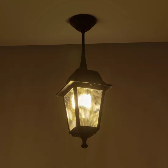 SOLME 203-0209 Vintage Κρεμαστό Φωτιστικό Φαναράκι Μονόφωτο 1 x E27 IP44 Μαύρο Πλαστικό - Μ15 x Π15 x Υ50cm SOLME 203-0209 Vintage Κρεμαστό Φωτιστικό Φαναράκι Μονόφωτο 1 x E27 IP44 Μαύρο Πλαστικό - Μ15 x Π15 x Υ50cm
