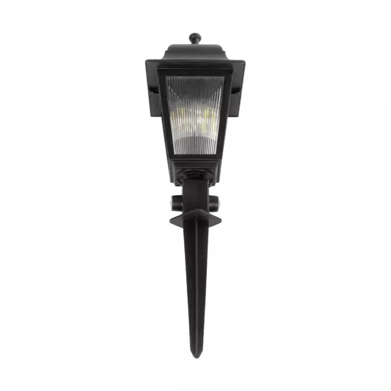SOLME 203-0213 Vintage Καρφωτό Φωτιστικό Φαναράκι Μονόφωτο 1 x E27 IP44 Μαύρο & Διάφανο Πλαστικό - Μ15 x Π15 x Υ50cm SOLME 203-0213 Vintage Καρφωτό Φωτιστικό Φαναράκι Μονόφωτο 1 x E27 IP44 Μαύρο & Διάφανο Πλαστικό - Μ15 x Π15 x Υ50cm