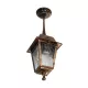 SOLME 203-0214 Vintage Κρεμαστό Φωτιστικό Φαναράκι Μονόφωτο 1 x E27 IP44 Χάλκινο Πλαστικό - Μ15 x Π15 x Υ50cm SOLME 203-0214 Vintage Κρεμαστό Φωτιστικό Φαναράκι Μονόφωτο 1 x E27 IP44 Χάλκινο Πλαστικό - Μ15 x Π15 x Υ27cm