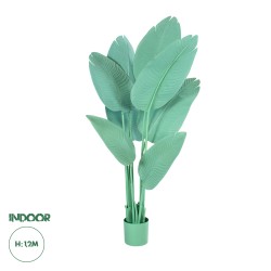 Artificial Garden TURQUOISE STRELITZIA 20368 Τεχνητό Διακοσμητικό Φυτό Τιρκουάζ Στερλίτσια Υ120cm