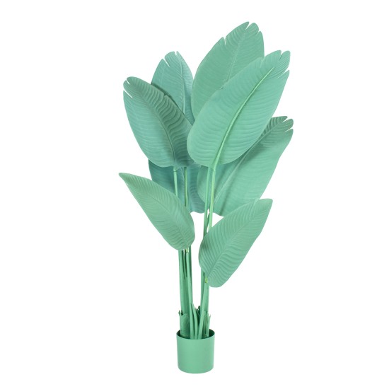 Artificial Garden TURQUOISE STRELITZIA 20368 Τεχνητό Διακοσμητικό Φυτό Τιρκουάζ Στερλίτσια Υ120cm