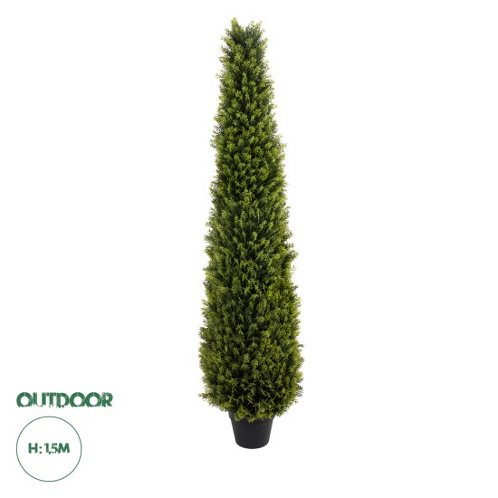 Artificial Garden CYPRESSUS SEMPERVIRENS 20395 Τεχνητό Διακοσμητικό Φυτό Μεσογειακό Κυπαρίσσι Υ150cm