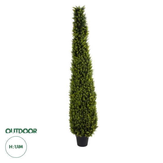 Artificial Garden CYPRESSUS SEMPERVIRENS 20396 Τεχνητό Διακοσμητικό Φυτό Μεσογειακό Κυπαρίσσι Υ180cm