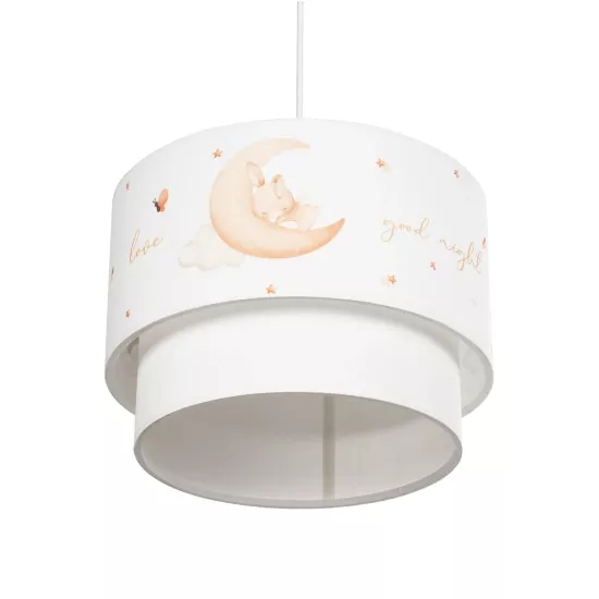 MOON 204-0011 Παιδικό Κρεμαστό Φωτιστικό Οροφής με Ντουί 1 x E27 AC 220-240V IP20 - Πολύχρωμο - Μ30 x Π30 x Υ24cm