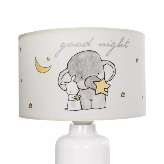 ELEPHANT 204-0025 Παιδικό Eπιτραπέζιο Φωτιστικό Πορτατίφ Μονόφωτο 1 x E27 IP20 Πολύχρωμο Ύφασμα με Λευκό Πλαστικό - Μ24 x Π24 x Υ32cm ELEPHANT 204-0025 Παιδικό Eπιτραπέζιο Φωτιστικό Πορτατίφ Μονόφωτο 1 x E27 IP20 Πολύχρωμο Ύφασμα με Λευκό Πλαστικό - Μ24 x Π24 x Υ32cm