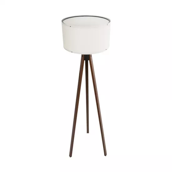 SAGA 204-0031 Μοντέρνο Επιδαπέδιο Φωτιστικό με Ντουί 1 x E27 AC 220-240V IP20 - Καφέ & Μπεζ - Μ38 x Π38 x Υ140cm