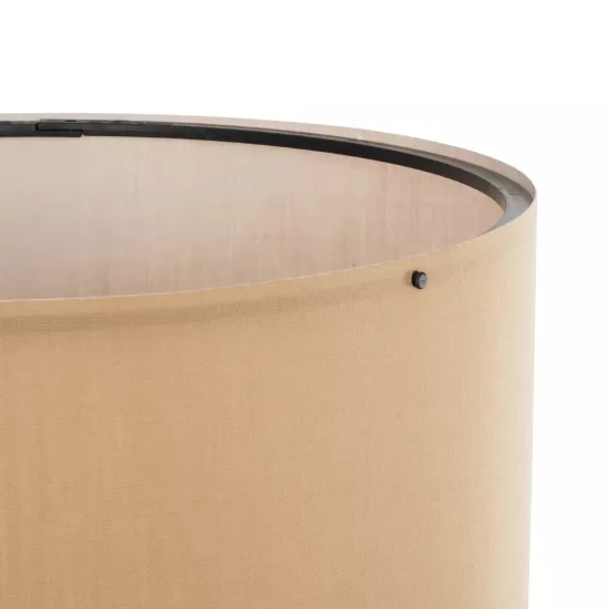 SAGA 204-0043 Μοντέρνο Επιδαπέδιο Φωτιστικό με Ντουί 1 x E27 AC 220-240V IP20 - Μπεζ - Μ38 x Π38 x Υ140cm